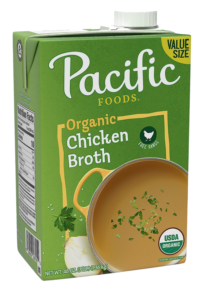 Organic Free Range Chicken Broth (3 Pounds)
