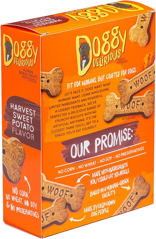 Peanut Butter Dog Bone Dog Treats