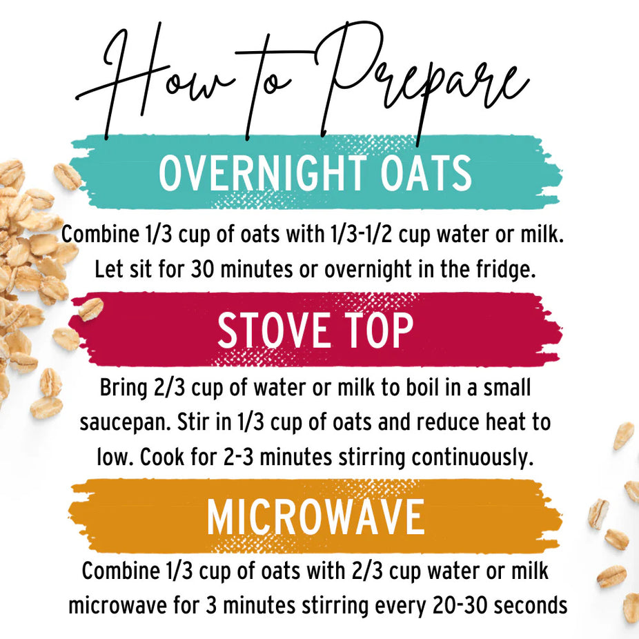 Oats - Raspberry Chia