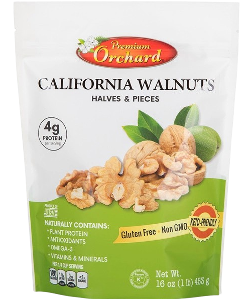 Walnuts Halves and Pieces