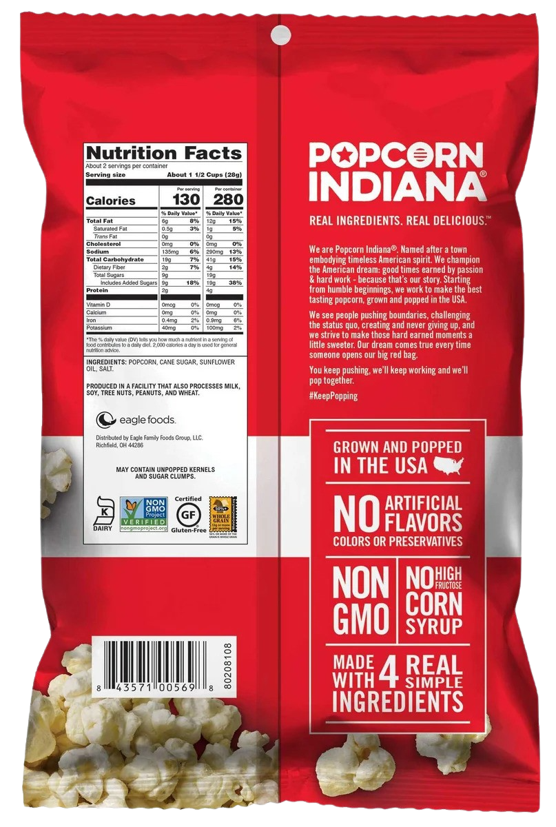 Sweet & Salty Indiana Popcorn