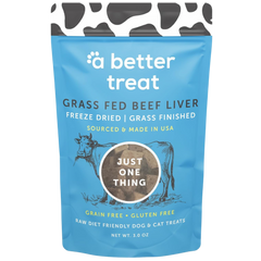 Grass Fed Beef Liver Dog & Cat Treats