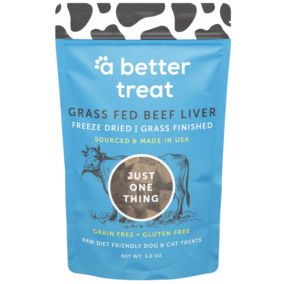 Grass Fed Beef Liver Dog & Cat Treats