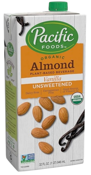 Organic Unsweetened Vanilla Almond Beverage