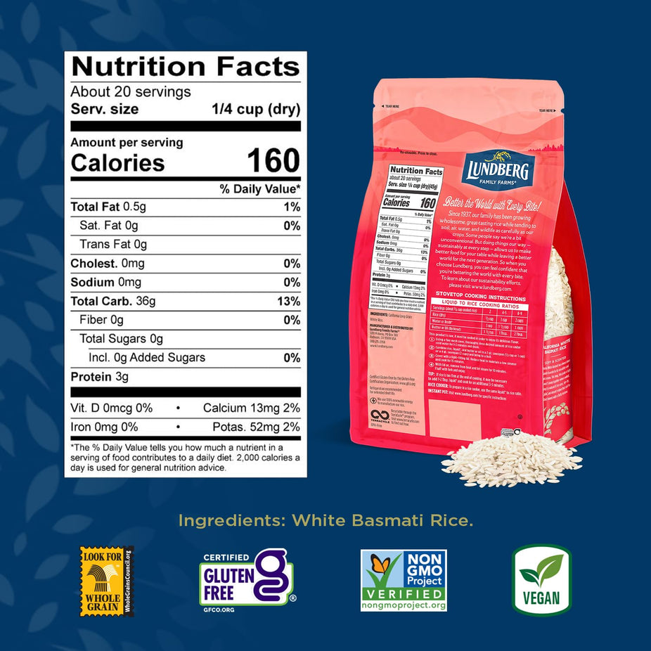 California White Basmati Rice