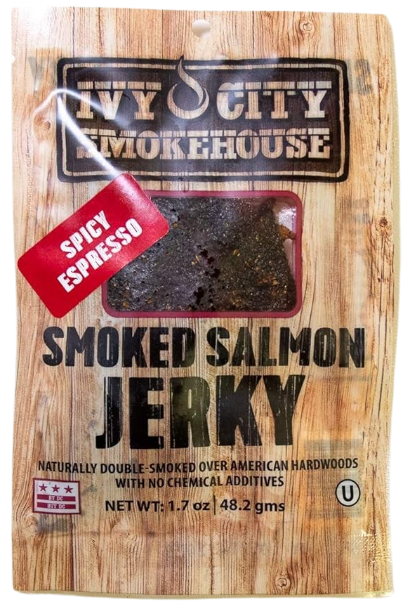 Spicy Espresso Salmon Jerky