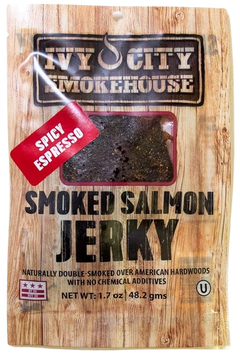 Spicy Espresso Salmon Jerky