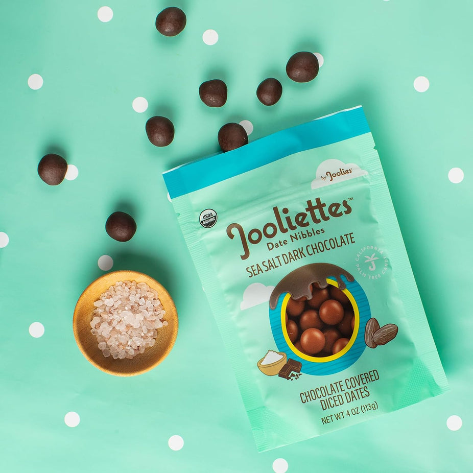 Jooliettes- Sea Salt Dark Chocolate Date Nibbles