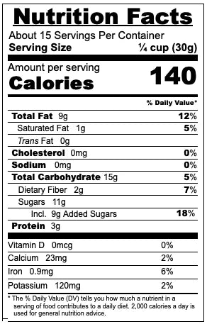 Nut Mix Raw Cherry Berry