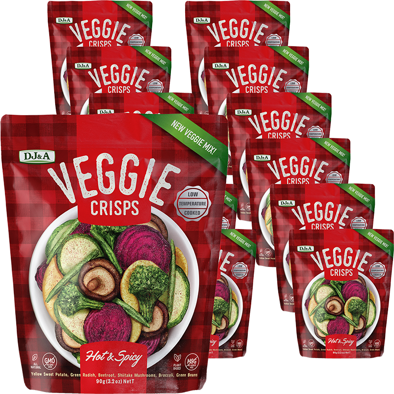 Crisps Veggie Hot N Spicy (12 Pack)