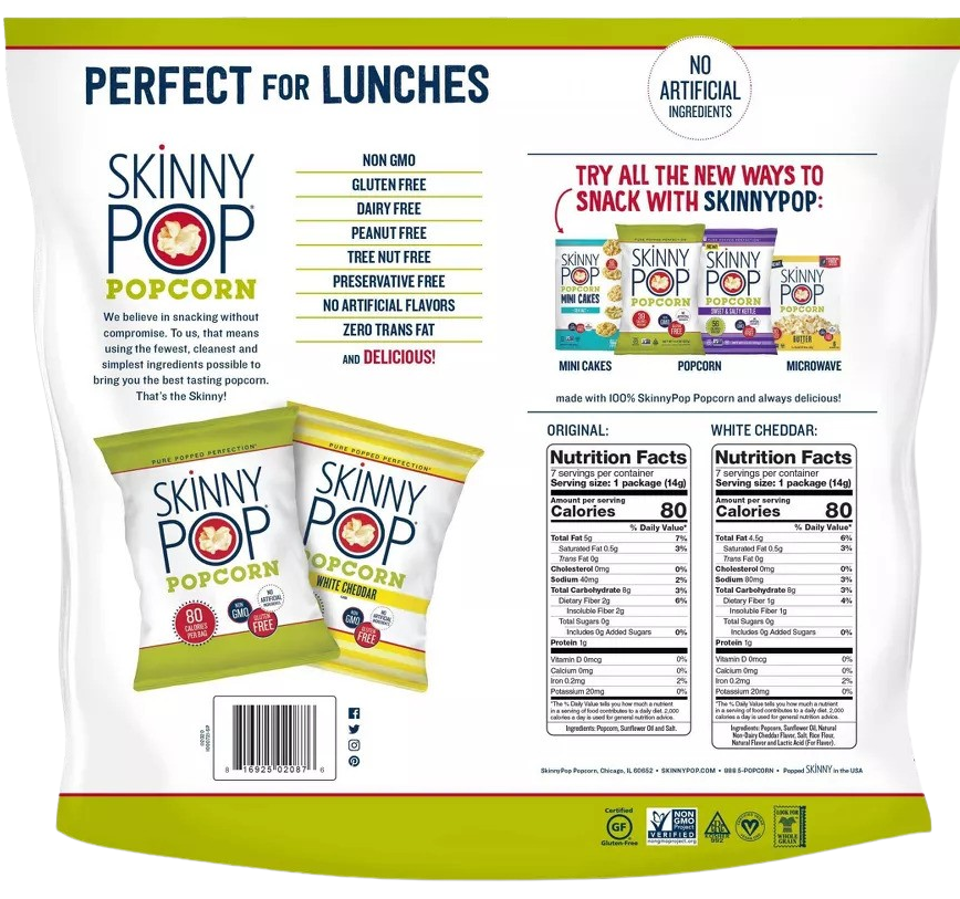 Multipack with Cheddar and Original Popcorn (14 CT)