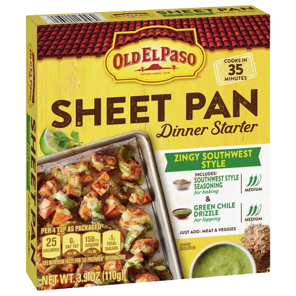 Sheet Pan Dinner Starter - Zingy Southwest Style