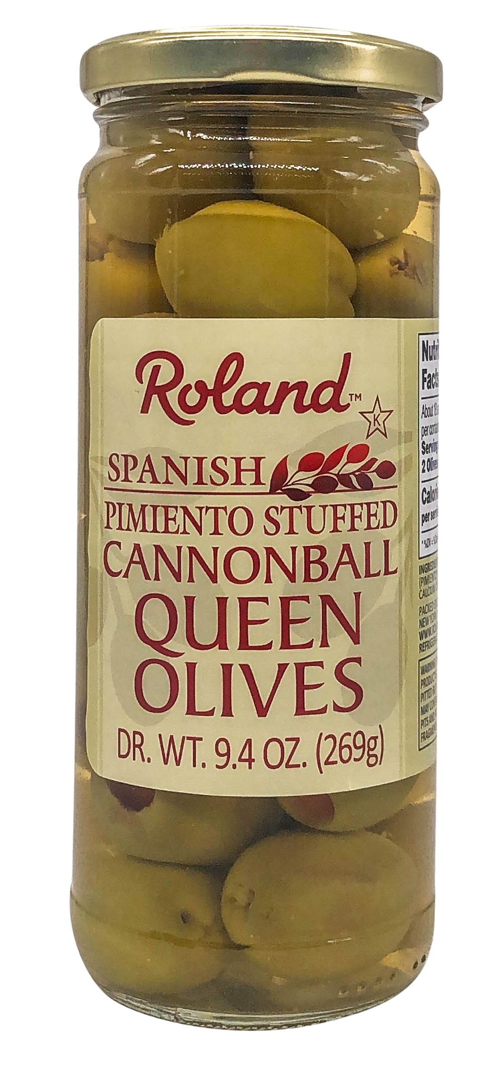 Roland Stuffed Cannonball Queen Olives Martie