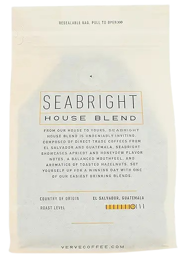 Seabright House Blend Medium Roast Whole Bean Coffee