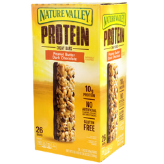 Protein Chewy Bars Peanut Butter Dark Chocolate ( 26 CT)