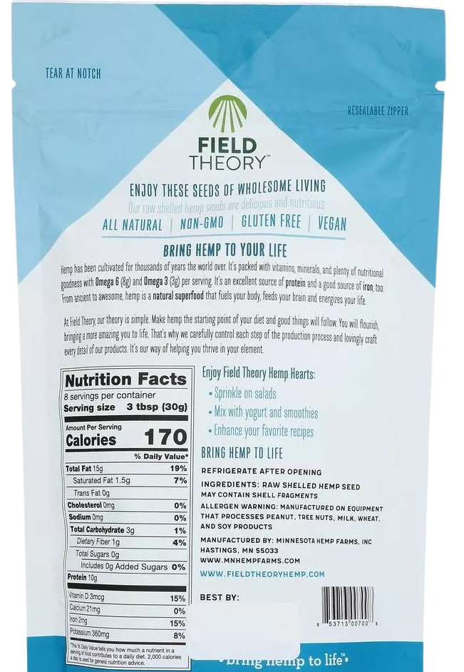 Hemp Hearts Seeds