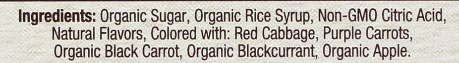 Organic Pomegranate Nectarine Candy Tin