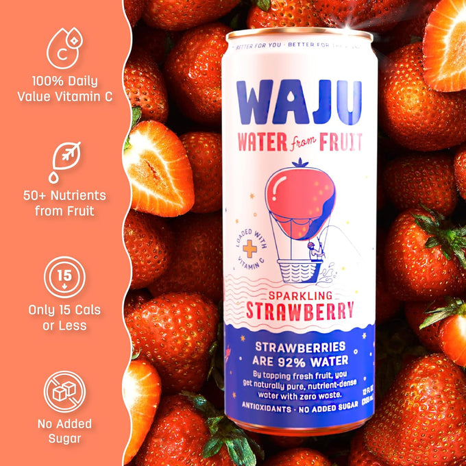 Strawberry Sparkling Water (12 Pack)