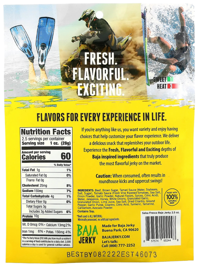 Salsa Fresca Beef Jerky