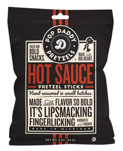Hot Sauce Pretzel Sticks