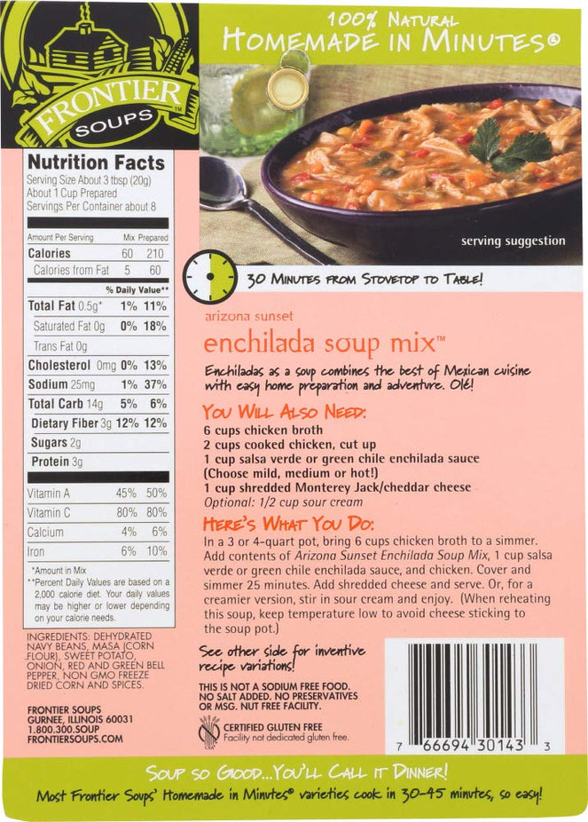 Arizona Sunset Enchilada Soup Mix
