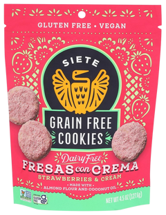 Fresas Con Crema Grain Free Cookies