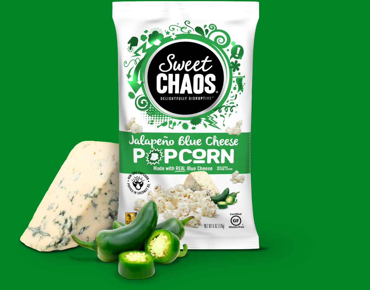 Jalapeno Blue Cheese Popcorn