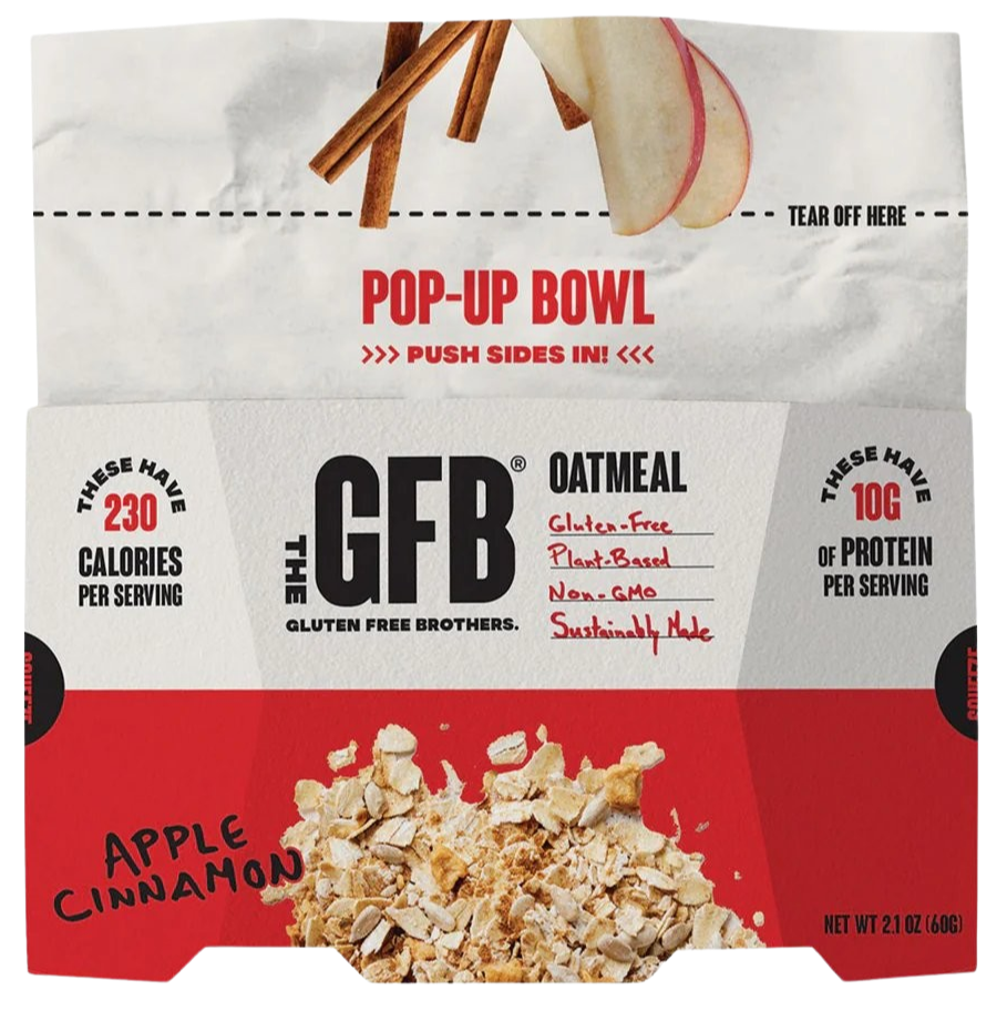 Apple Cinnamon Oatmeal (6 Pack)