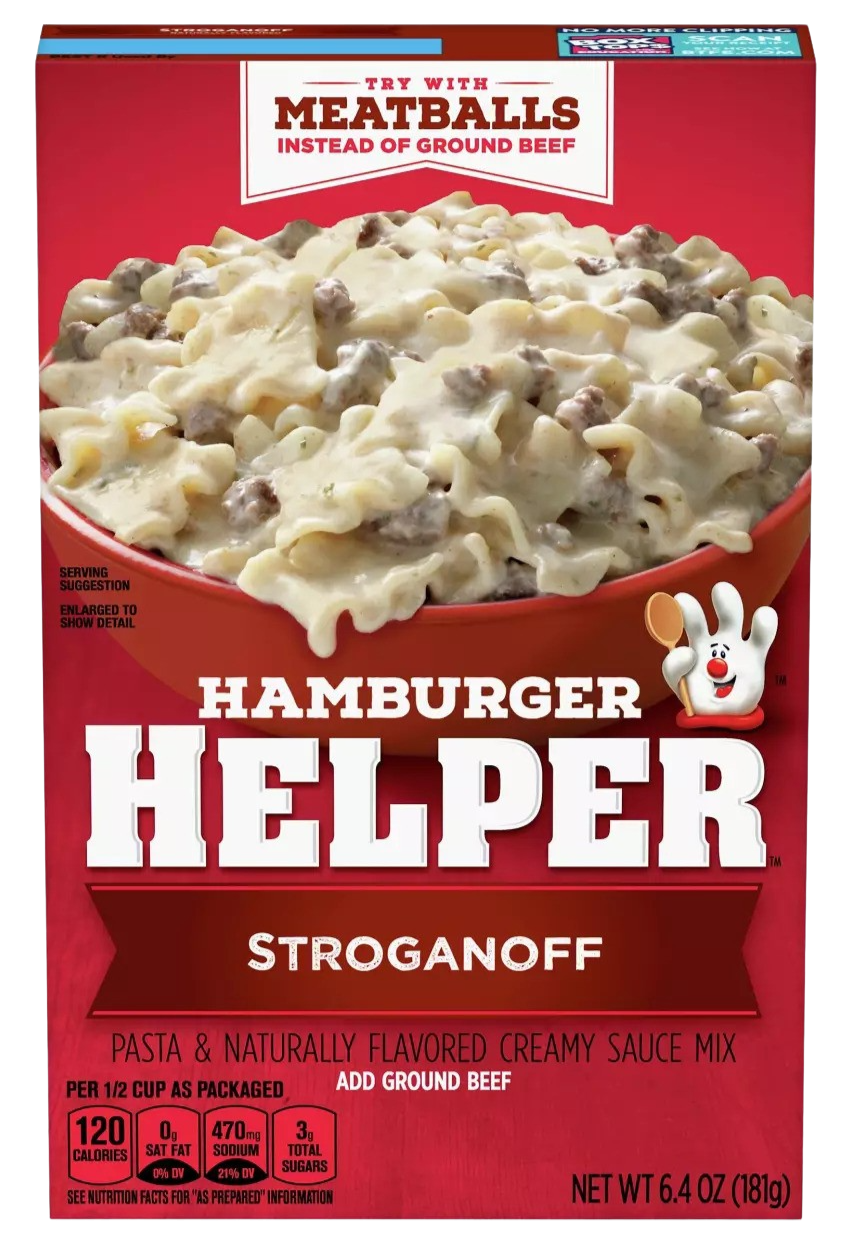 Hamburger Helper Stroganoff