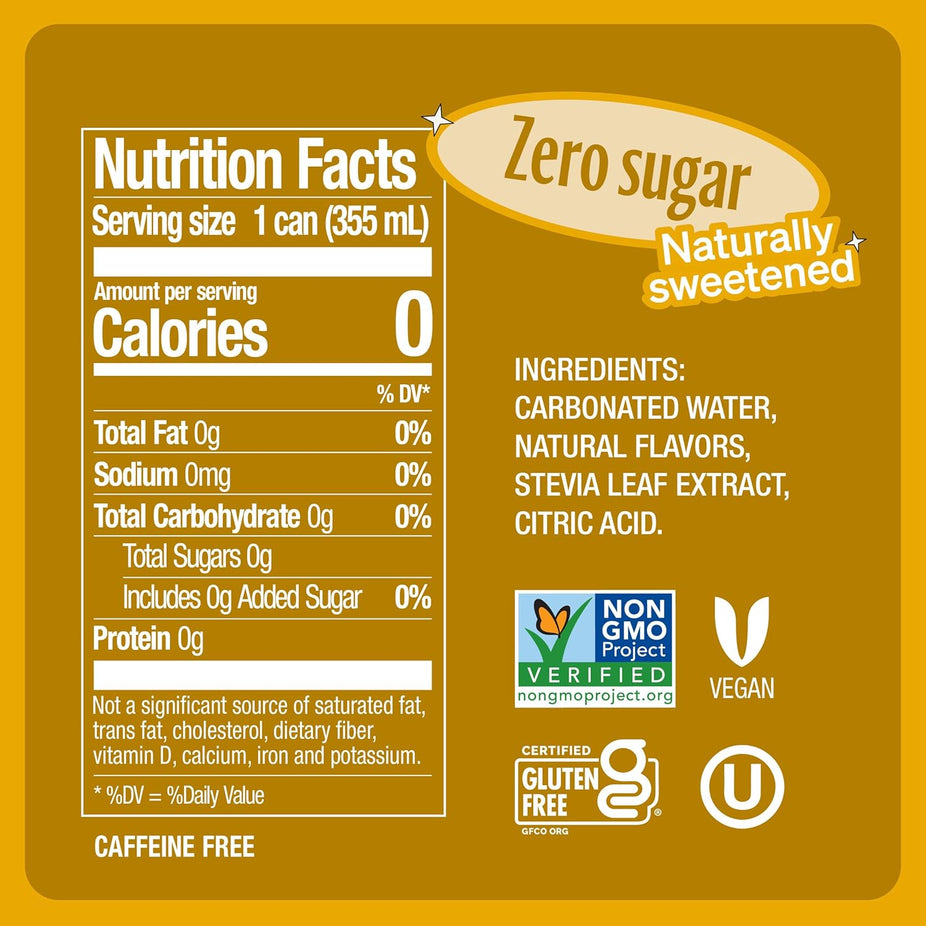 Cream Soda Zero Sugar (6 Pack)