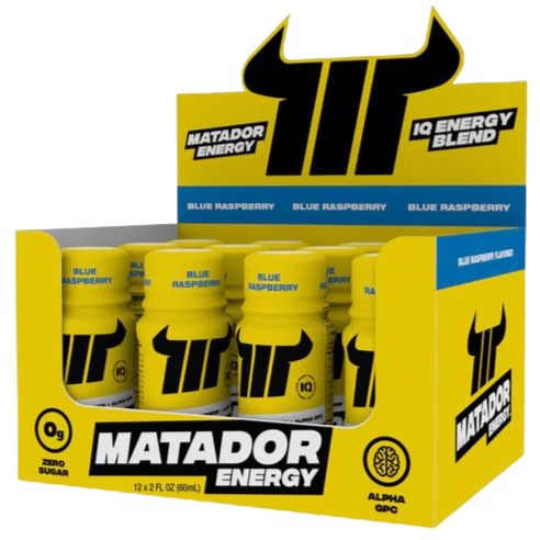 Fusion Energy Blue Raspberry Matador Energy Blue Raspberry (12 CT) – Martie
