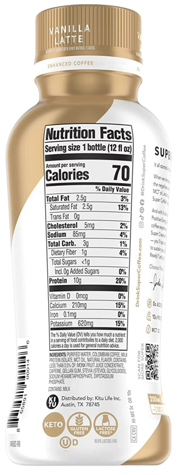 Vanilla Latte Super Coffee (4 Pack)