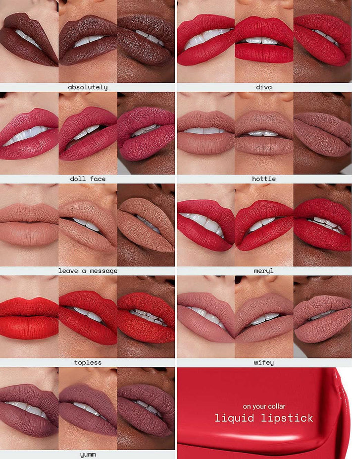 On Your Collar Liquid Lipstick - Hottie