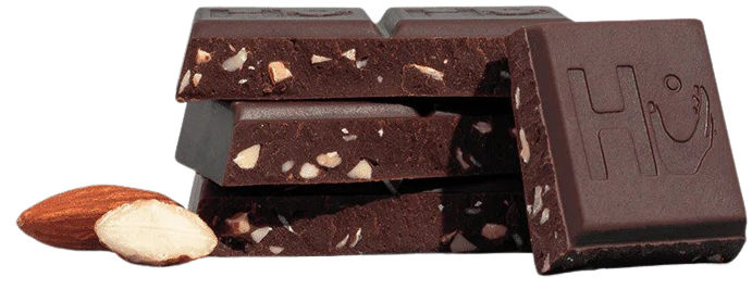 Almond Crunch Dark Chocolate Bar