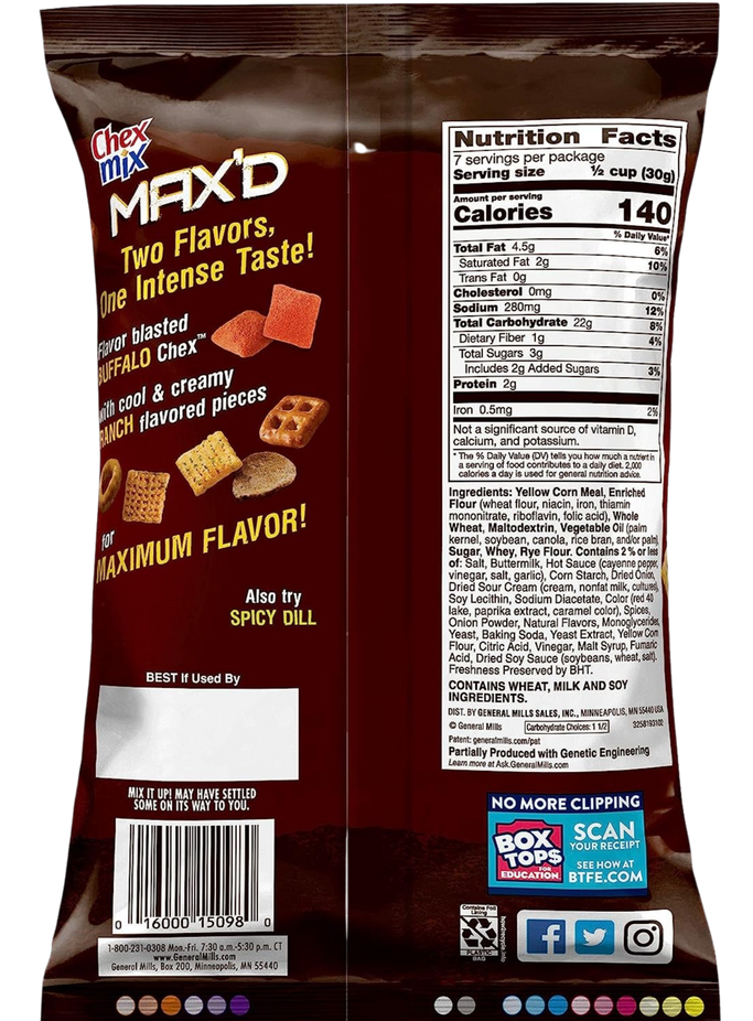 Max'd Buffalo Ranch Snack Mix