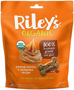 Peanut Butter and Molasses Large Dog Treat