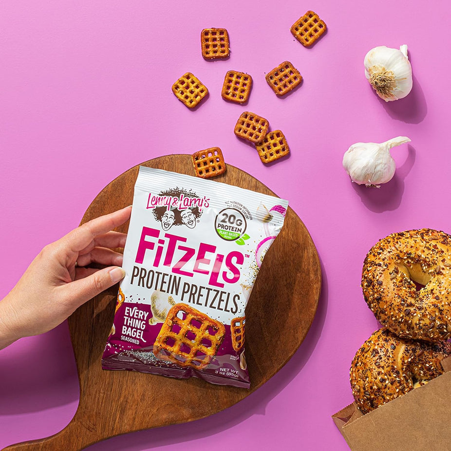 Everything Bagel Protein Pretzels (8 Pack)