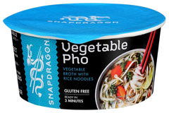 Vegetable Vietnamese Pho Soup Bowl