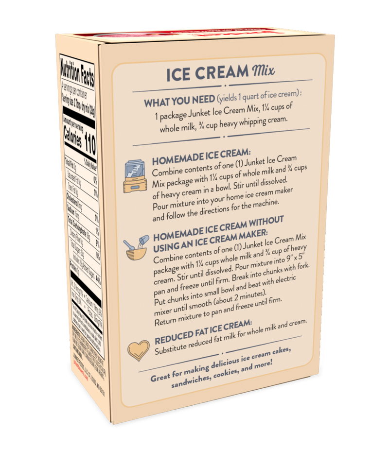 Ice Cream Mix Simply Strawberry