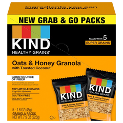 Honey Oat Granola To Go Packs (5 Packs)