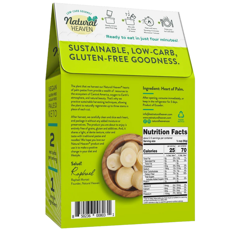 Hearts Of Palm Spaghetti