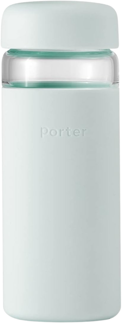 Porter Wide Mouth Glass Bottle - Mint – Martie