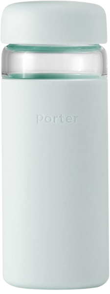 Porter Wide Mouth Reusable Glass Water Bottle – Sustain Boutique + Chandlery