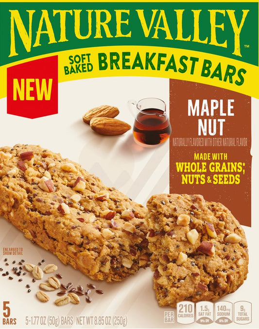 Soft Baked Breakfast Bars - Maple Nut (5 CT)