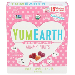 Organic Valentine Heart Gummies (15 CT)