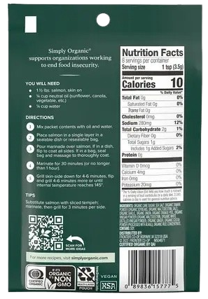 Organic Teriyaki Marinade Mix (12 Pack)
