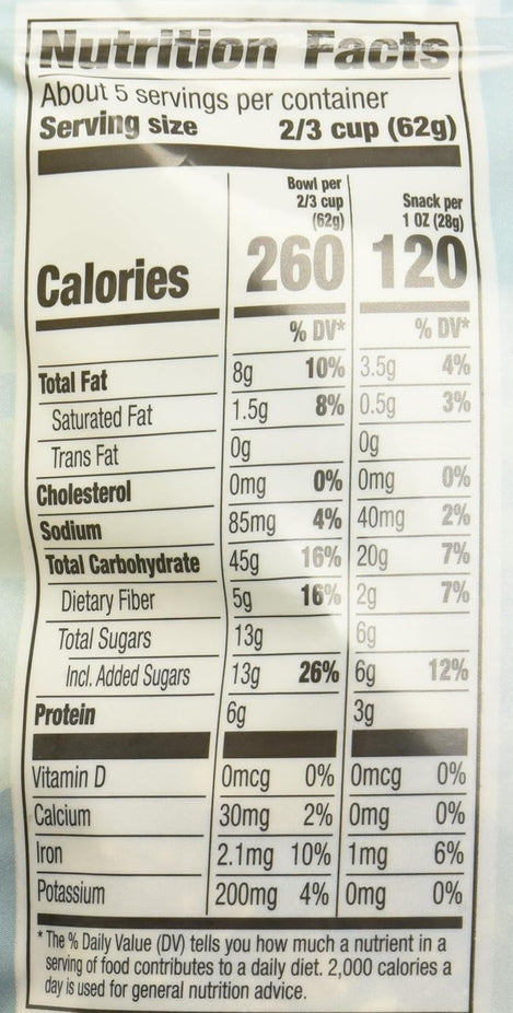 Organic Dark Chocolate and Almond Granola