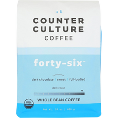 Forty Six Dark Roast Whole Bean Coffee (24 oz)