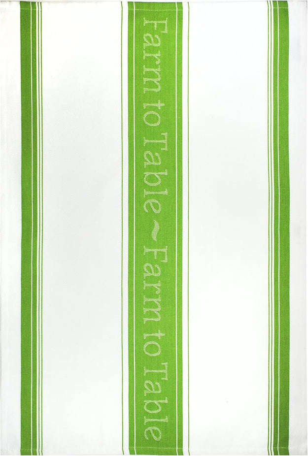 Dish Towel Jacquard, Green