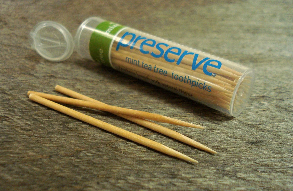Preserve All Natural Mint Tea Tree Toothpicks – Martie